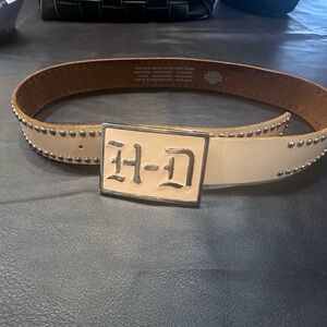 Harley-Davidson pink Leather Belt